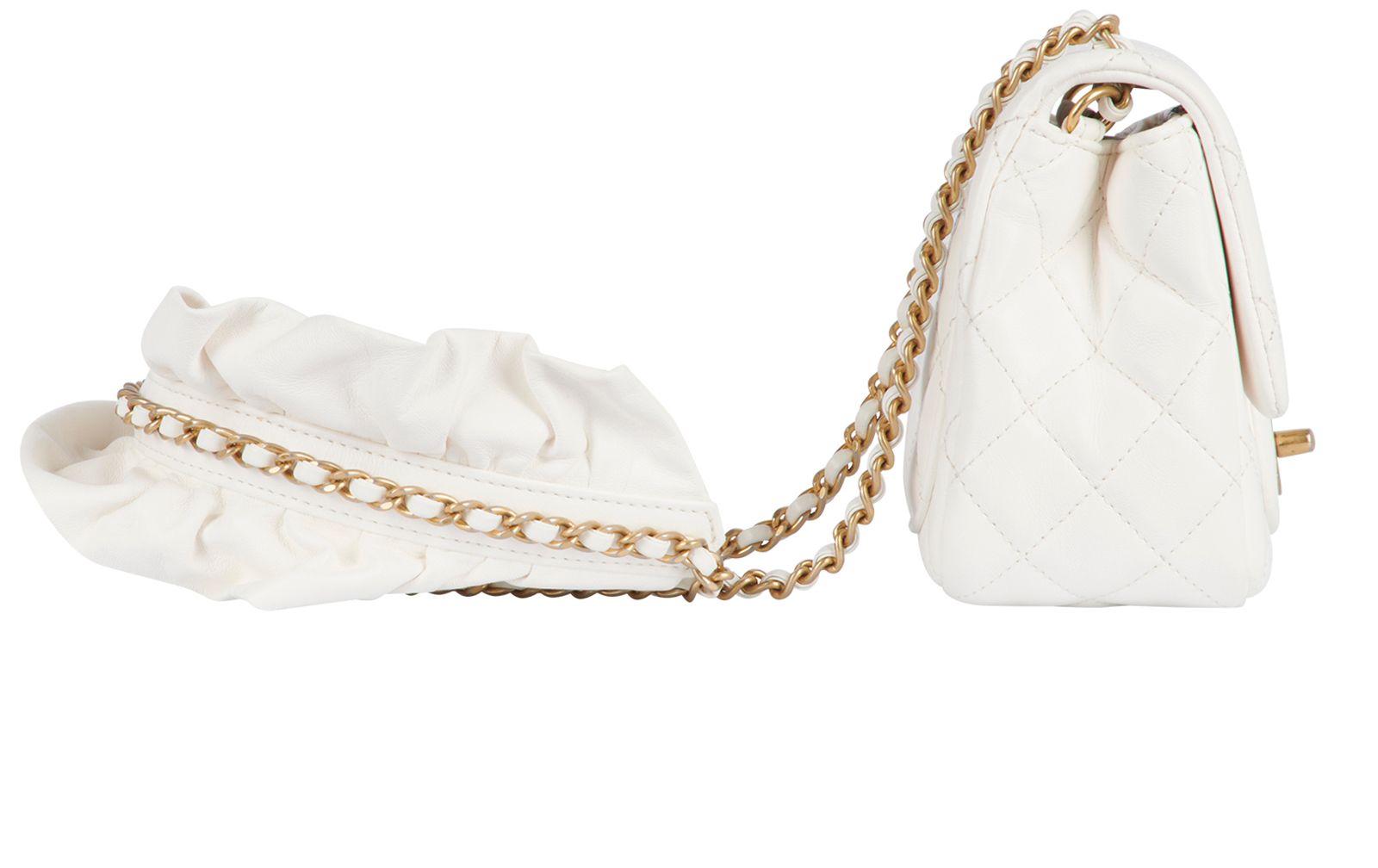 Chanel Romance Square Mini Flap, &pound;3,100, Side view